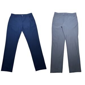 Vuori Men's Pants Duo - Navy and Gray